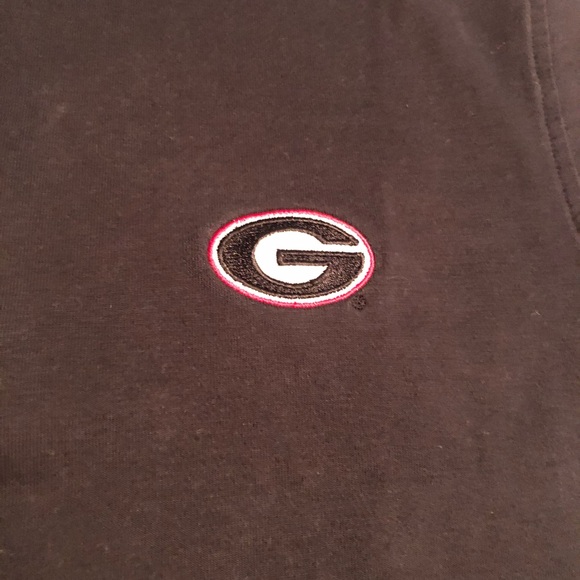 GEORGIA UGA Ladies All Cotton SS Blouse - Sz 8/10 - Picture 8 of 10